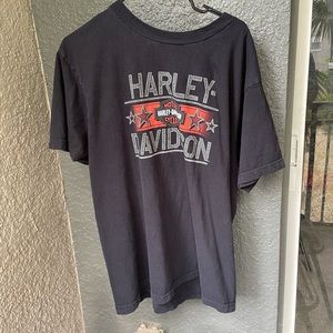 Black Harley Davidson shirt